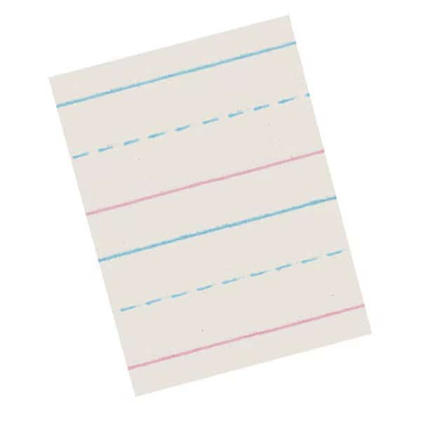 Broken Midline Paper, Grade 1, PK1500