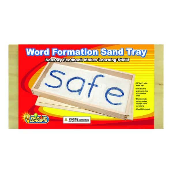 Word Formation Sand Tray, 15in x 8in, Primary Concepts, Mfr#: 3003