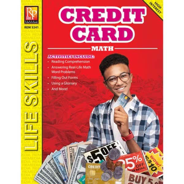 Credit Card Math - Life Skills Math Series, Remedia Publications, Mfr#: REM 5241
