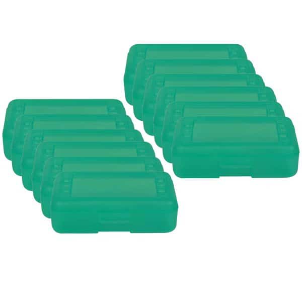 Pencil Box, Lime, PK12