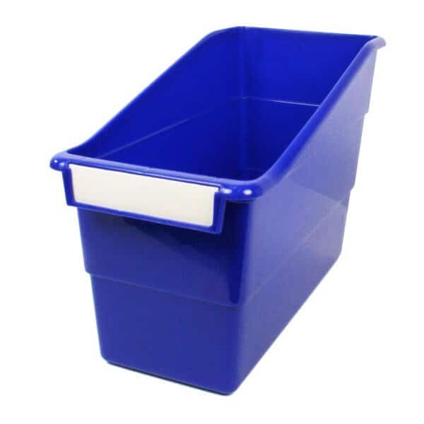 Tattle Shelf File, Blue, PK6