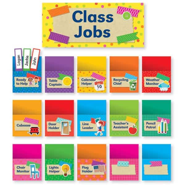 Tape It Up Class Jobs Bulletin Board