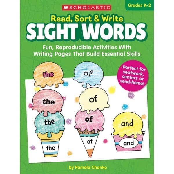 Read, Sort And Write: Sight Words
