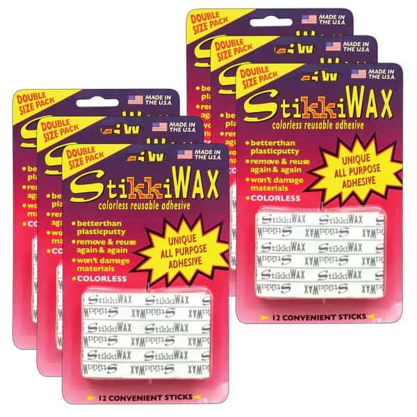 StikkiWAX, 12 Sticks Per Pack, PK6