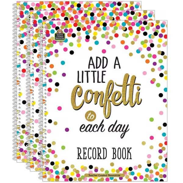 Confetti Record Book, PK3