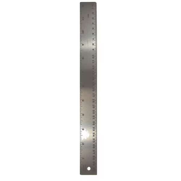 Stainless Steel Ruler, 12 inch, PK12