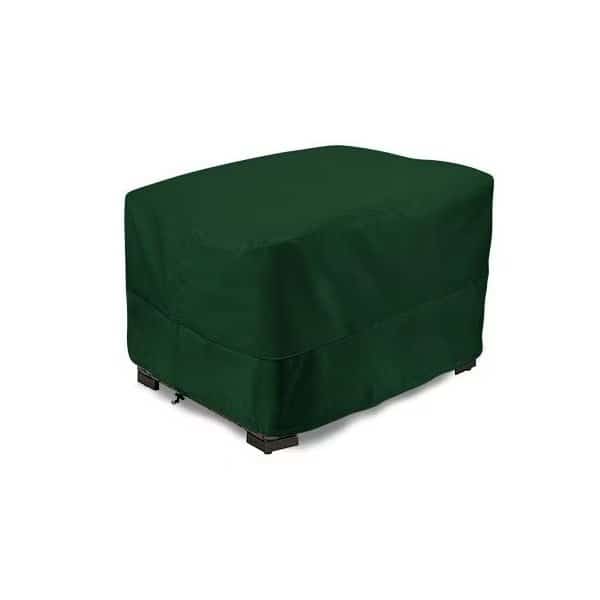 MERIDIAN Series, Rectangular Ottoman Cover - Khaki, 32L x 22W x 17H