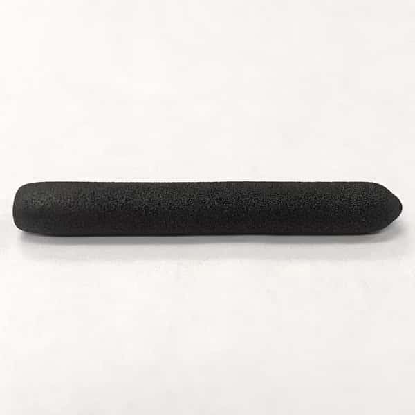 1/8in X 3/16in X 3in X .150in Rectangle, Black Handle Grip, Vinyl Foam