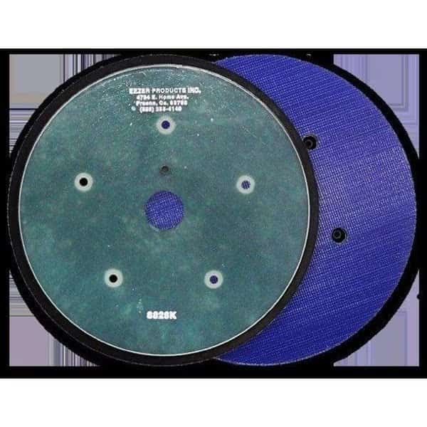 8in Orbital Pad, 5 Hole Mount, Hook and Loop, Tapered Edge, Epoxy Glass Backing
