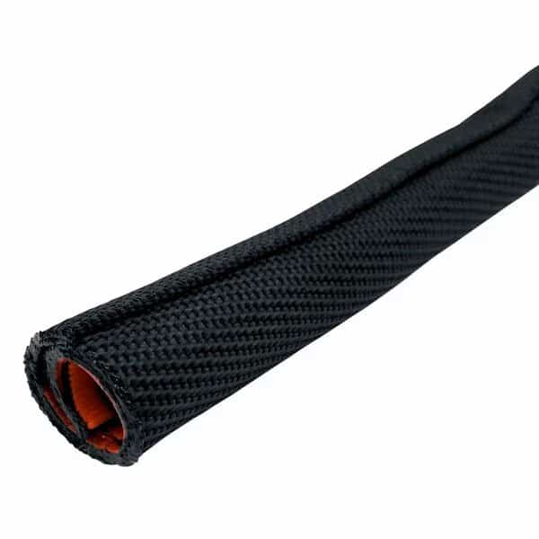 25mm Double Layer BLACK Self Closing Wrap, 10ft