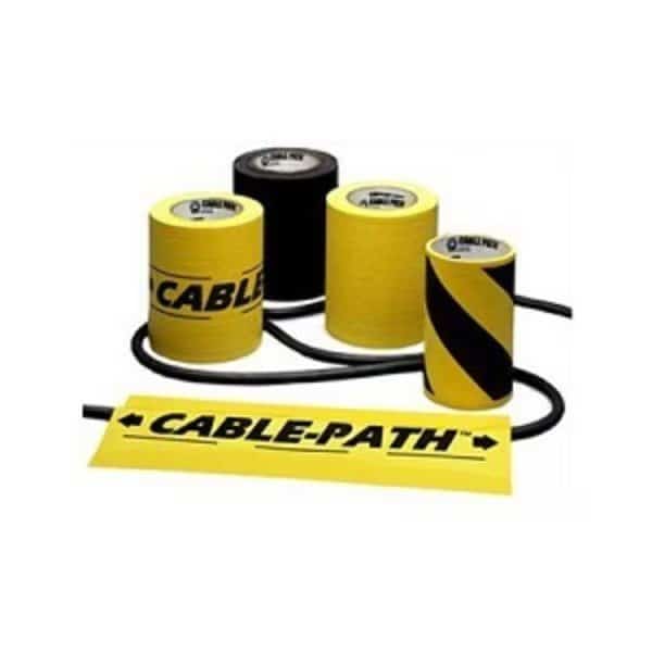 Floor Channel Tape 3" x 100ft Roll, PK 4, Black