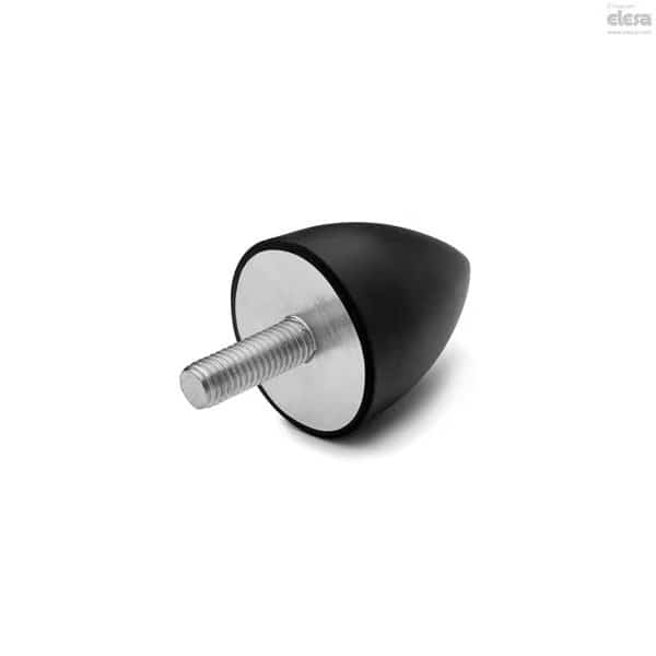 Threaded stud, DVA.6-20-24-M6-18-55