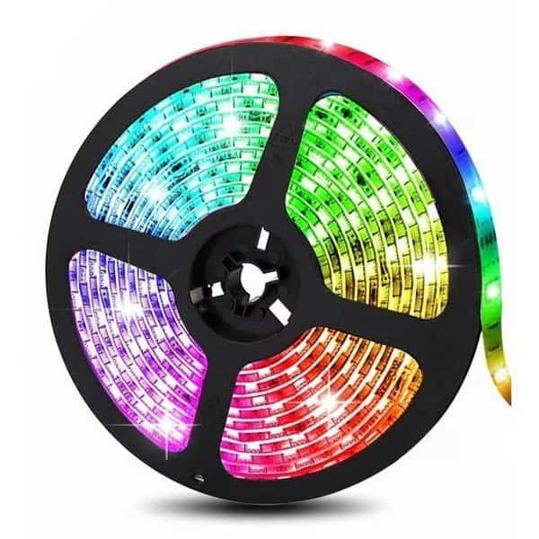 15FT LED Strip Lights, Colored USB TV Backlight with Remote, 16 Color Lights