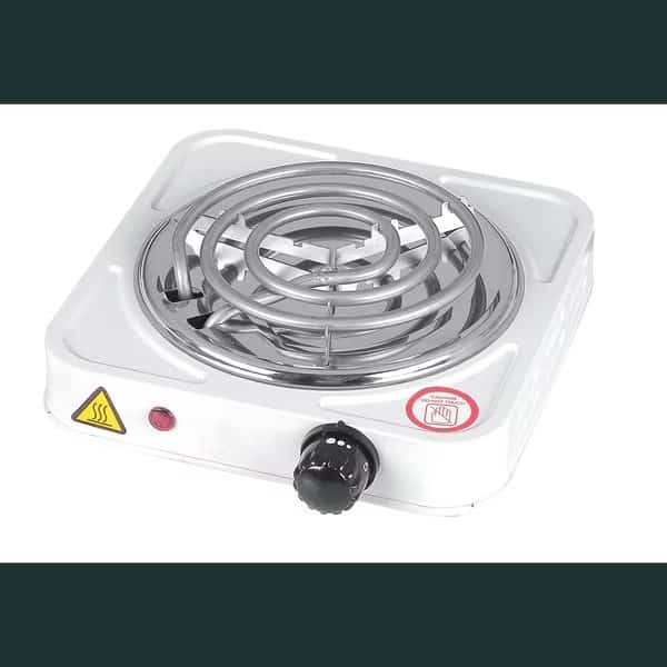Electric Single Burner - White