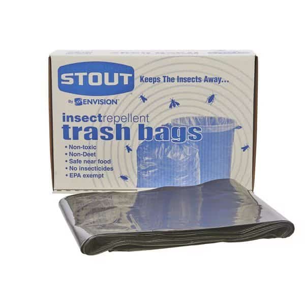 35 gal Trash Bags, Black, 80 PK