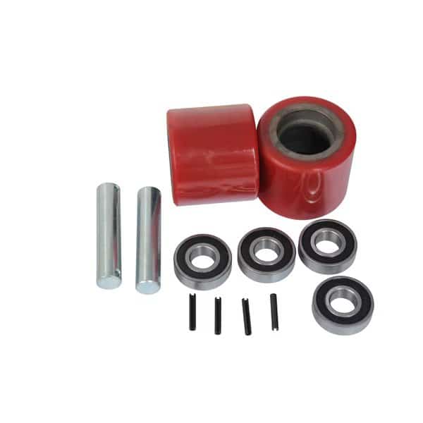 12 Pieces 3-9/16" Hub Length x 2-15/16"Dia x 20mmID Replacement Pallet Jack Load Wheel Kits for Manual Pallet Jack