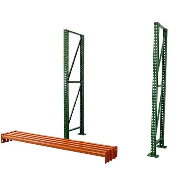 Eoslift Pallet Rack starter kit, 120 H, 144 L, 48 D.
