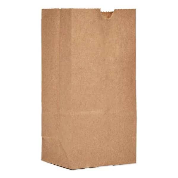 Paper Bags, 30 lbs Cap., No 1, 3.5"w x 2.38"d x 6.88"h, Kraft, PK500
