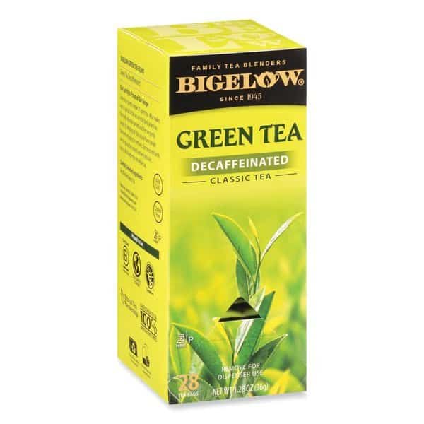 Decaffeinated Green Tea, Green Decaf, 0.34 lbs, PK28