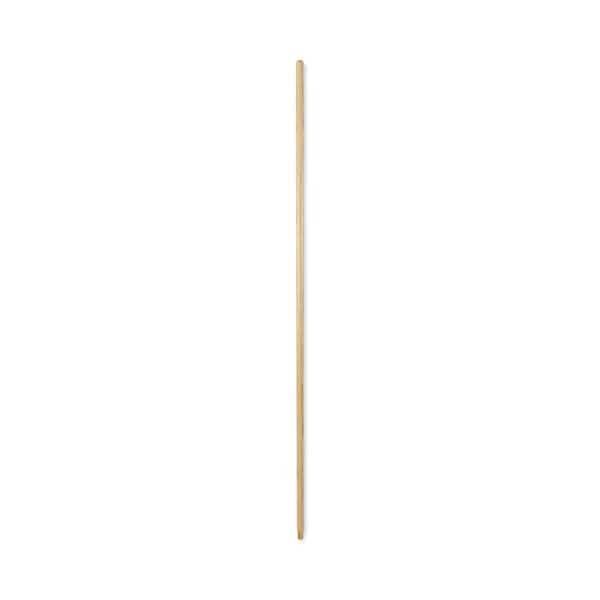 54" Mop and Broom Handles, 0.94" Dia, Natural, Wood