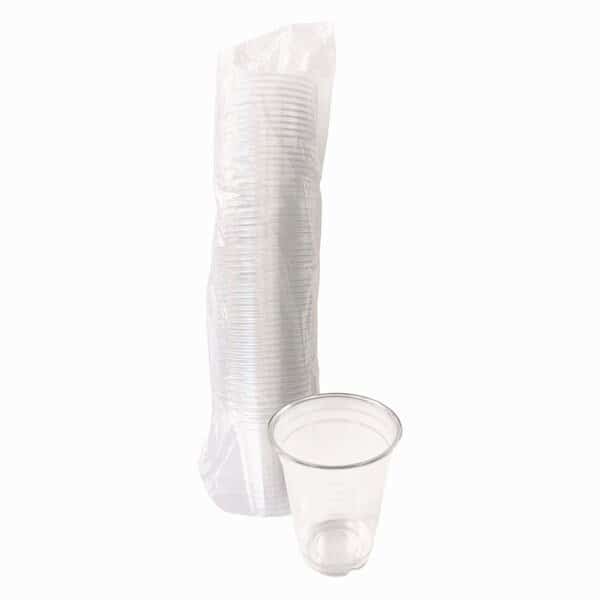 Clear Plastic PET Cups, 14 oz, 50PK