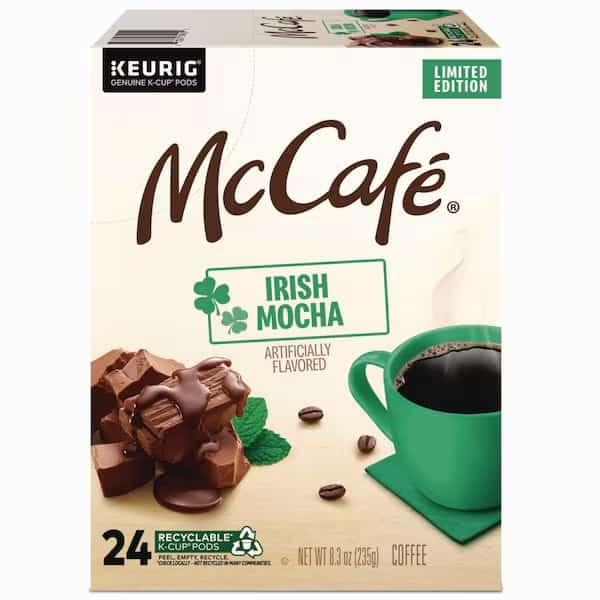 Irish Mocha K-Cup, PK24, 24PK, Mccafe, Mfr#: 5000365843