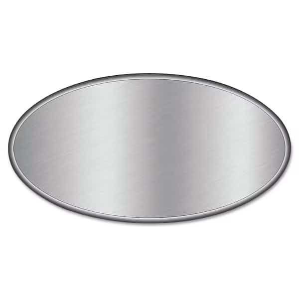 Foil Laminated Board Lids, 7in. Diameter, Aluminum, 500PK