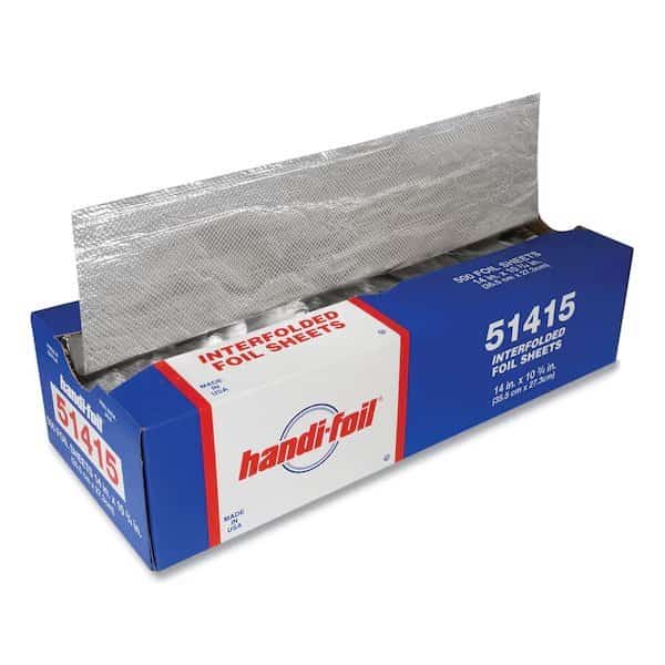 Interfolded Foil Sheets, 14 x 10.75, 6PK