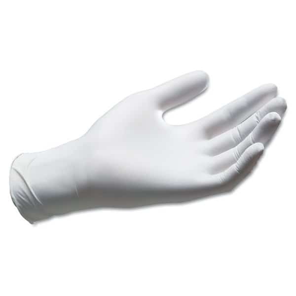 Sterling, Disposable Gloves, 3.5 mil Palm, Nitrile, Powder-Free, L, Sterling Gray