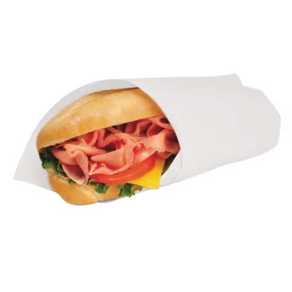 Deli Wrap Dry Waxed Paper Flat Sheets, 12 x 12, White, PK5000