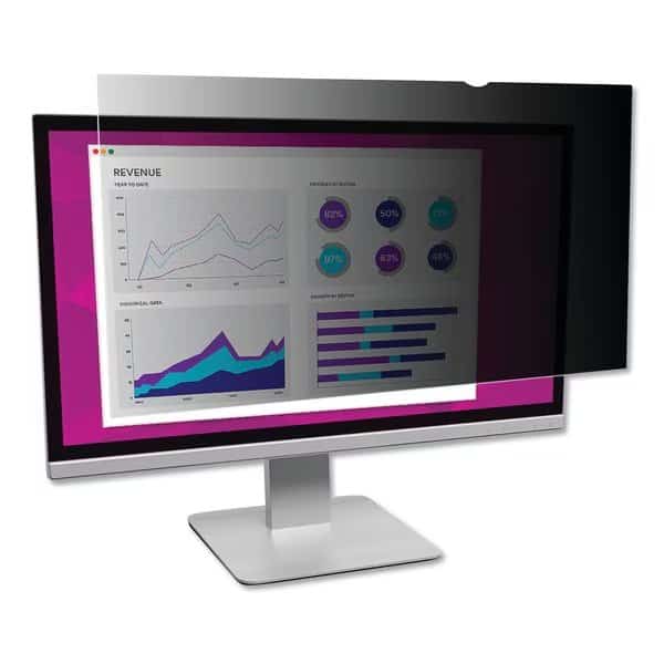 High Clarity Privacy Filter for 22" Widescreen Monitor, 16:10 Aspect Ratio