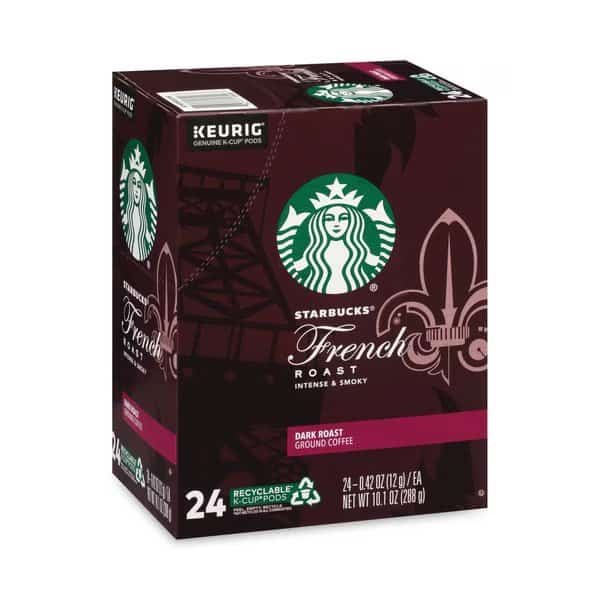 French Roast K-Cups, PK24 PK, Starbucks, Mfr#: 12434813