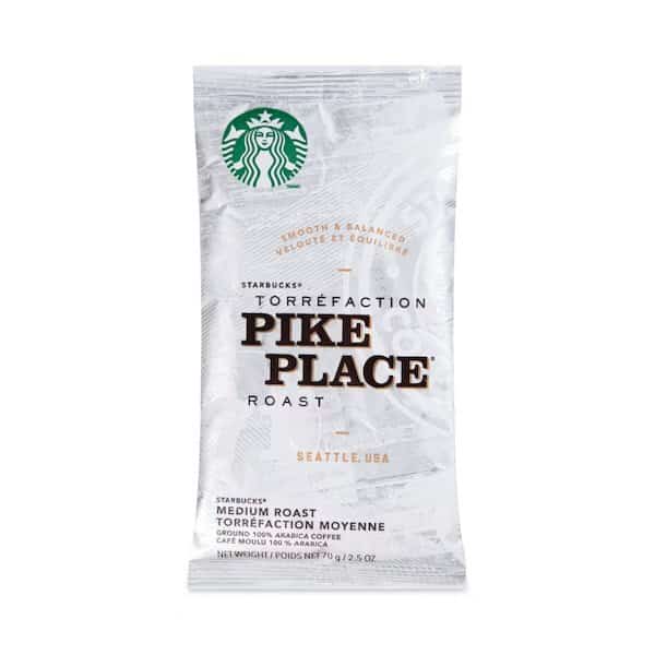 Coffee, Pike Place, 2.7 oz Packet, PK72, 72PK