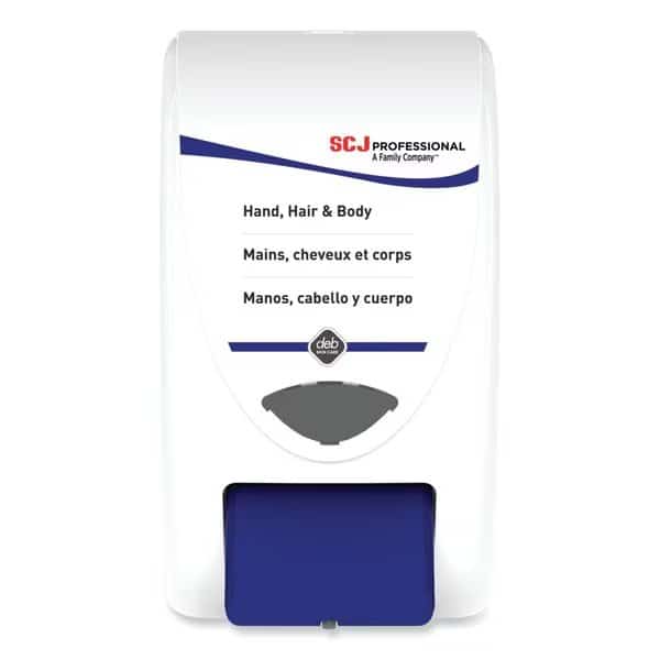 Cleanse Hand, Hair and Body Dispenser, 2 L, 6.4 x 5.7 x 11.5, White/Blue, PK15, 15PK