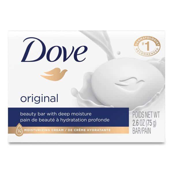 Personal Soaps, Light, White, 2.6 oz, Box