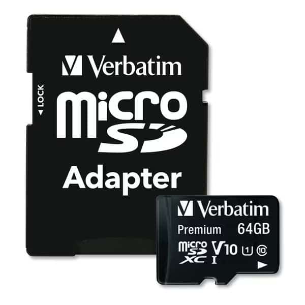 Premium microSDXC Memory Card, 64GB