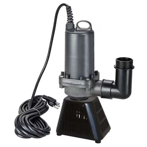 1400 Skimmer Pump Upright design for use in Skimmers. Rigid Pre-filter