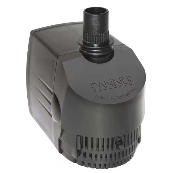 93 GPH Grower's pump w/adjustable flow control. 6' power cord.