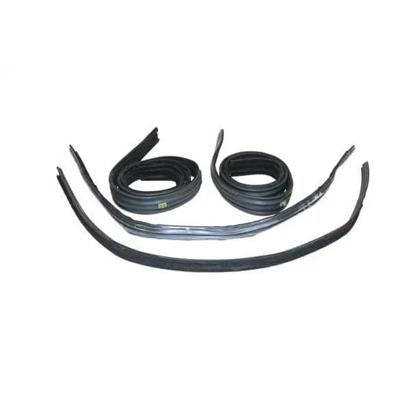 Kd1002 - 1972-1989 Dodge D100 Pickup Glass Run Window Channel Kit, Fairchild Industries, Mfr#: KD1002