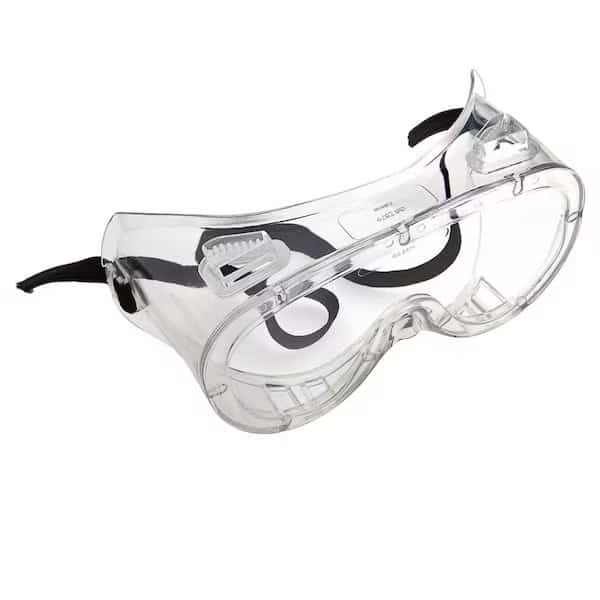 Splash Resistant Goggles, Clear (Indirectly-Vented)