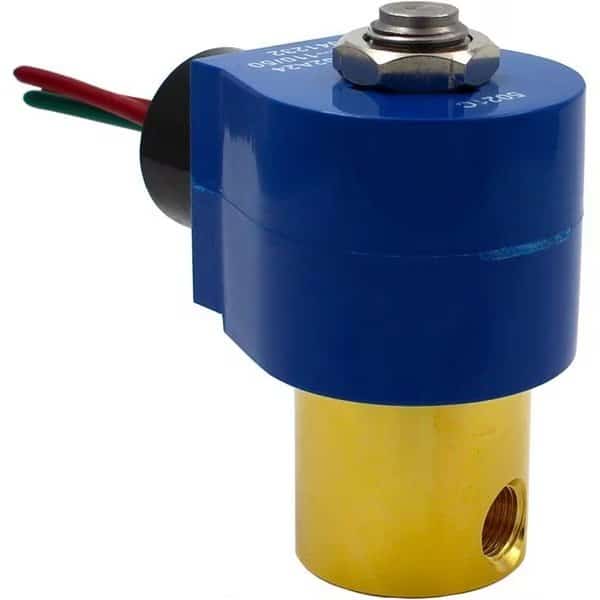 Solenoid Valve, 2-Way, Normally Closed, 24 VDC, Direct Acting, EPR