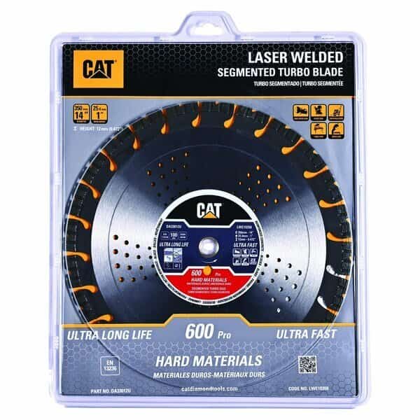 600 Pro Segmented Laser Welded Hard Materials Diamond Blade 14-In - 350mm