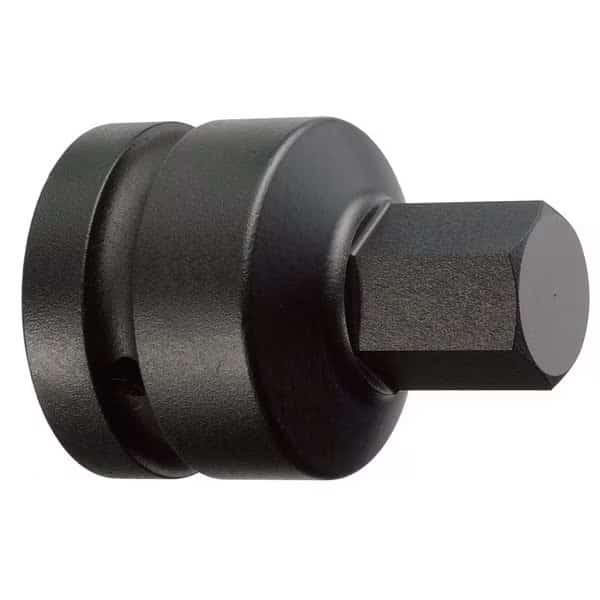 Impact Screwdriver Bit Socket, 1", 27mm, GEDORE, Mfr# IN K 21 27