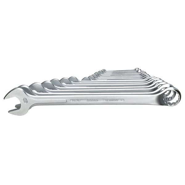 Combination Wrench Set, 15 pcs., 6-32mm