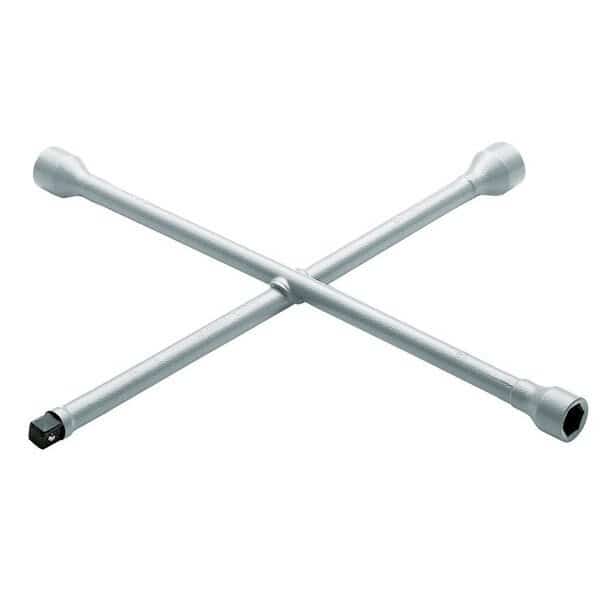 Wheel Wrench, 4-Way, 17 x 19 x 21 x 1/2"