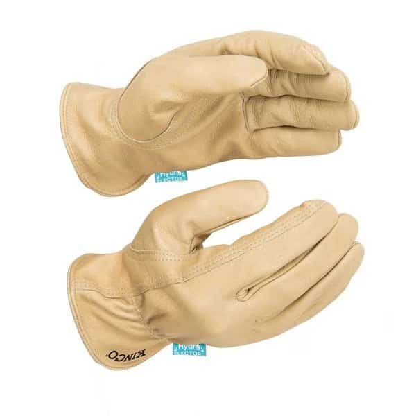 Cowhide Leather, Tan, XL 1 PR