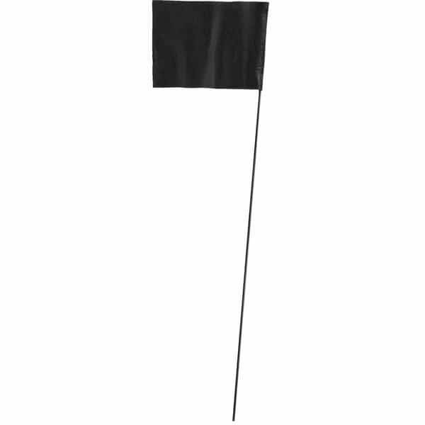 Blackburn High-Vis Vinyl Marking Flag with30"-36" Wire Staff, PK100