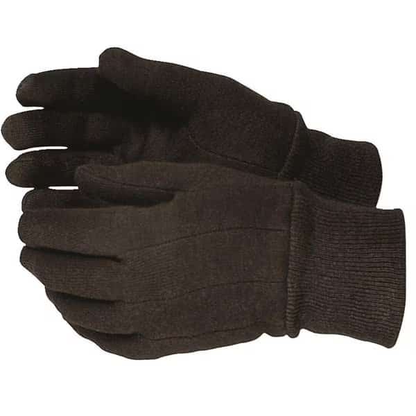 Kinco Brown Jersey Work Gloves, Dozen Pair