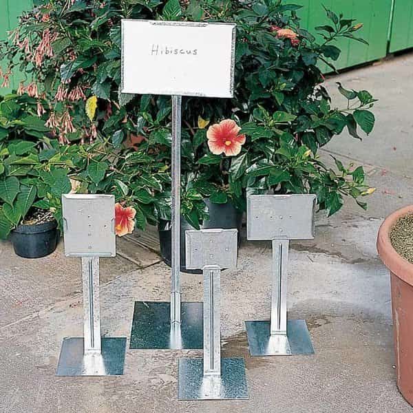 Vinyl Sign Cards, PK25