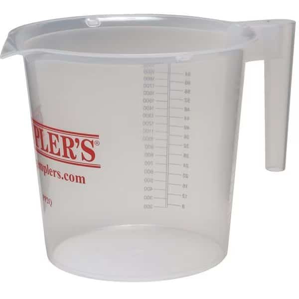 Polypropylene Measuring and Calibration Pitchers